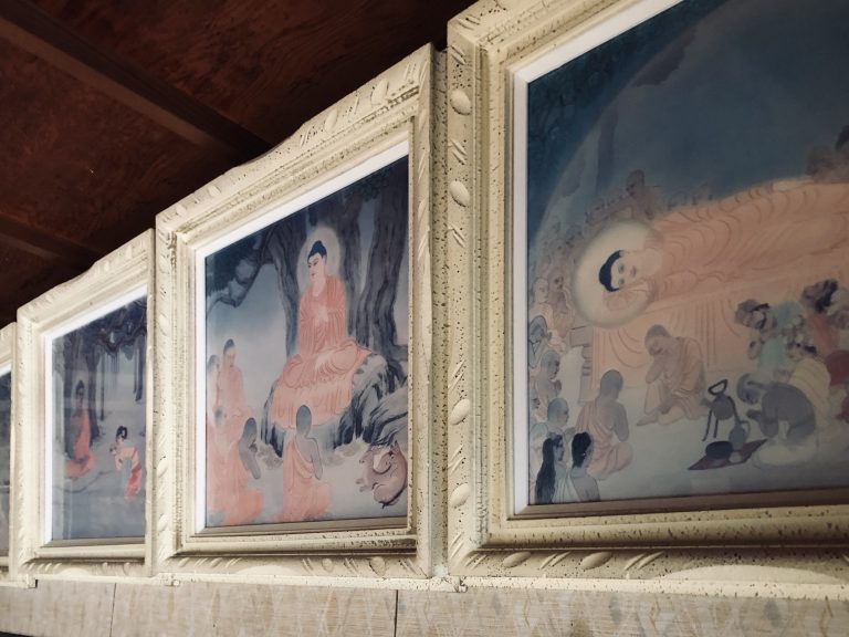 お釈迦様の生涯を描いた絵画